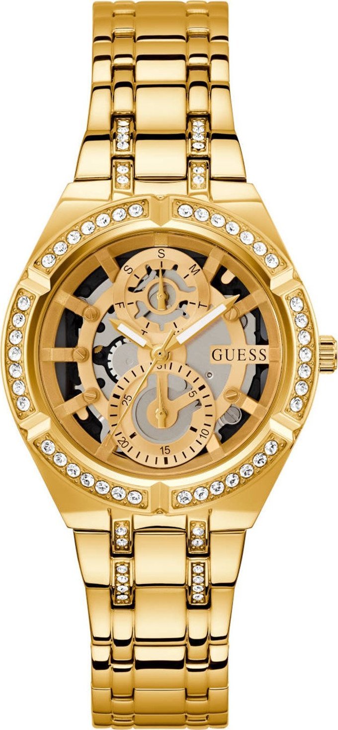 Zegarek Guess Zegarek damski Guess GW0604L2 złoty