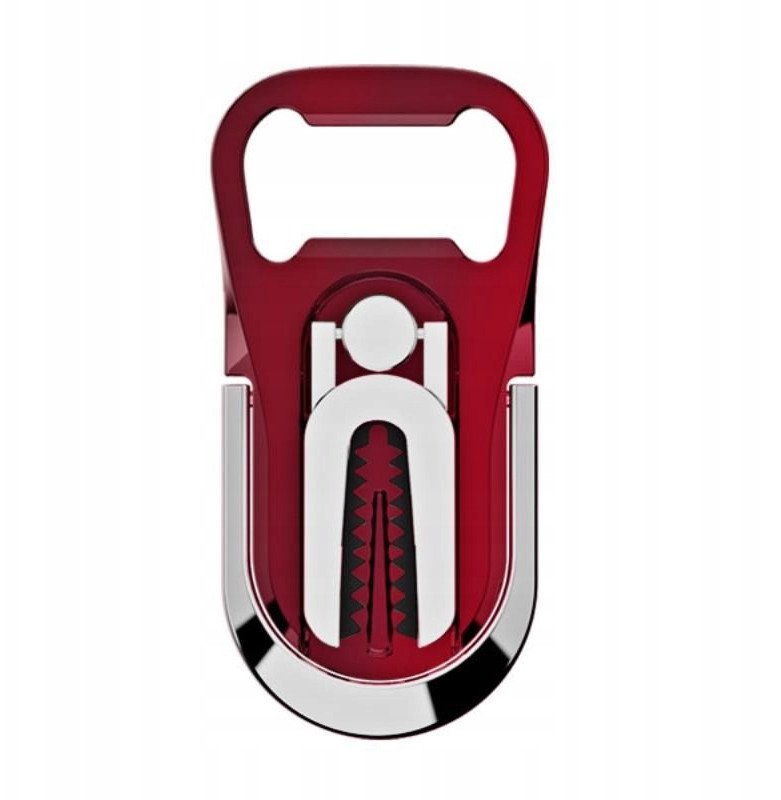 UCHWYT ROTACYJNY 3W1 (OTWIERACZ BUTELEK) RED / CZERWONY