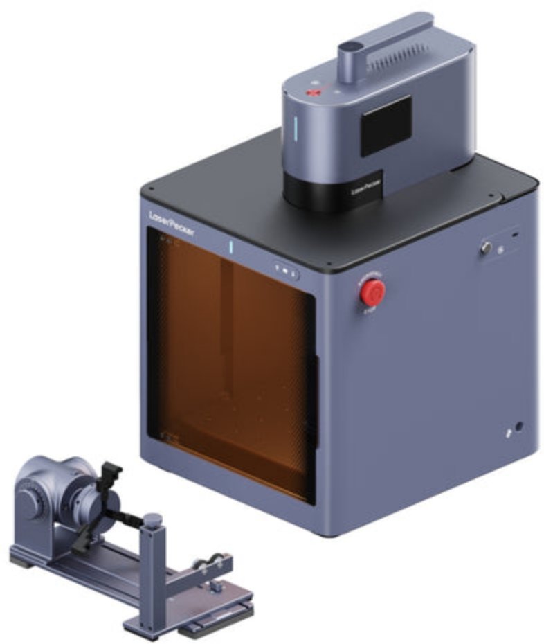 Grawer laserowy LaserPecker LP5 Safeguard + przedłużka obrotowa