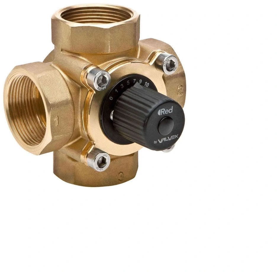 Zawór mieszający 4-drogowy DN20, 3/4 Kvs 6,3 (DWZ)