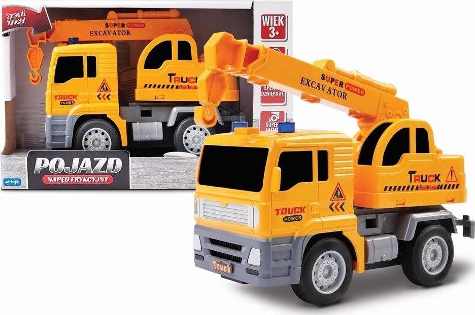 Pojazd Toys for Boys Dźwig z napędem