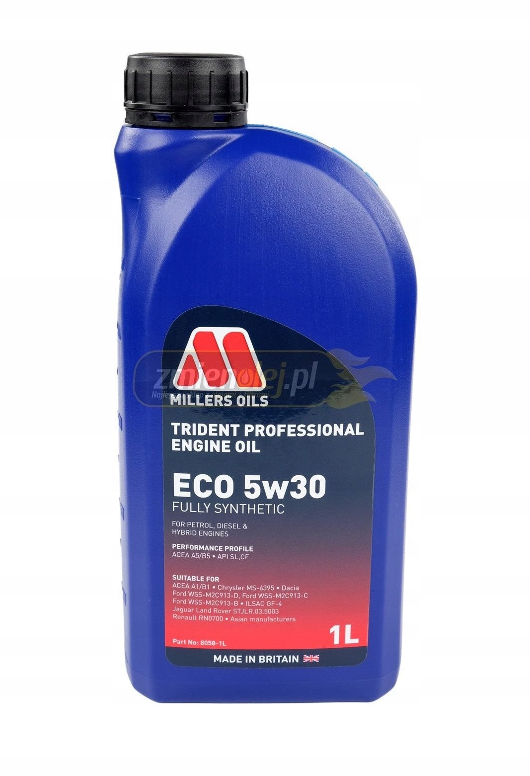 8058-1L Millers Oils Trident Professional ECO 5w30