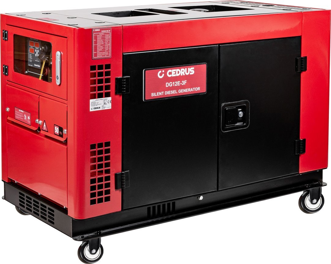 Cedrus CEDRUS DG12E-3F AGREGAT GENERATOR PRĄDOTWÓRCZY 12kW / 20 KM 230/400V AVR WERSJA WYCISZONA SILENT CEDRUS 12 kW KD292FA DIESEL