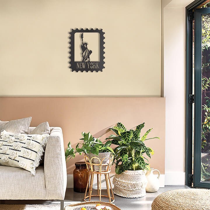 Pirudem NOWY YORK - metalowa ozdoba ścienna 370 x 300 mm