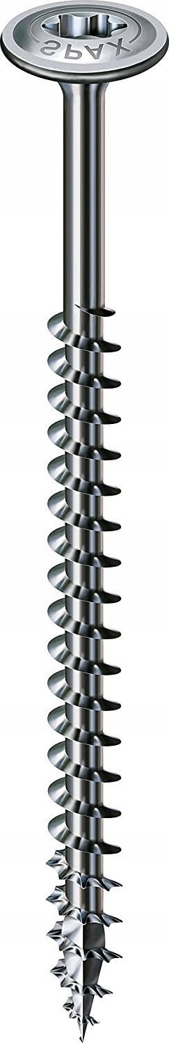 Spax WKRĘT TALERZOWY (100) 6*80MM TX WIROX SPAX