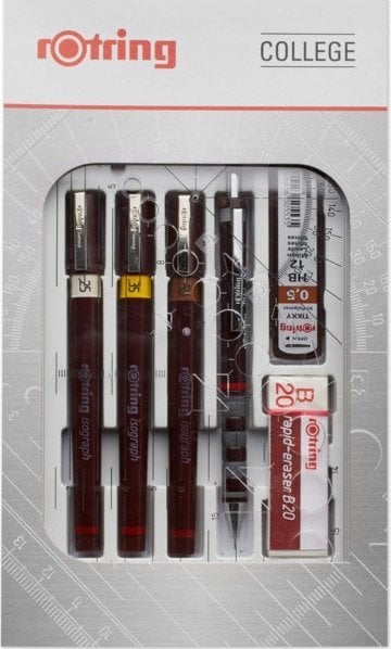 Rotring ROTRING isograph College Set - 3er Satz 0,25 / 0,35 / 0,5
