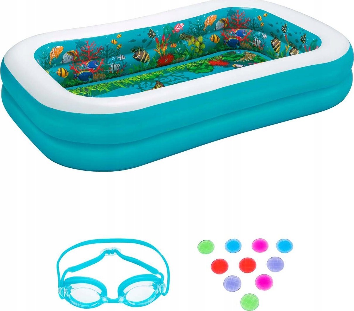 Bestway Dmuchany Fotel dla Dzieci Bestway 3D Wielokolorowy 262 x 175 x 51 cm 2 ludzie