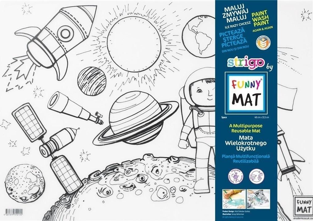 Mata transaprentna Space Funny Mat STRIGO