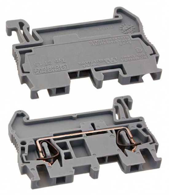 Phoenix Contact Złączka szynowa 2-przewodowa 0,08-1,5mm2 szara ST 1,5 (3031076)