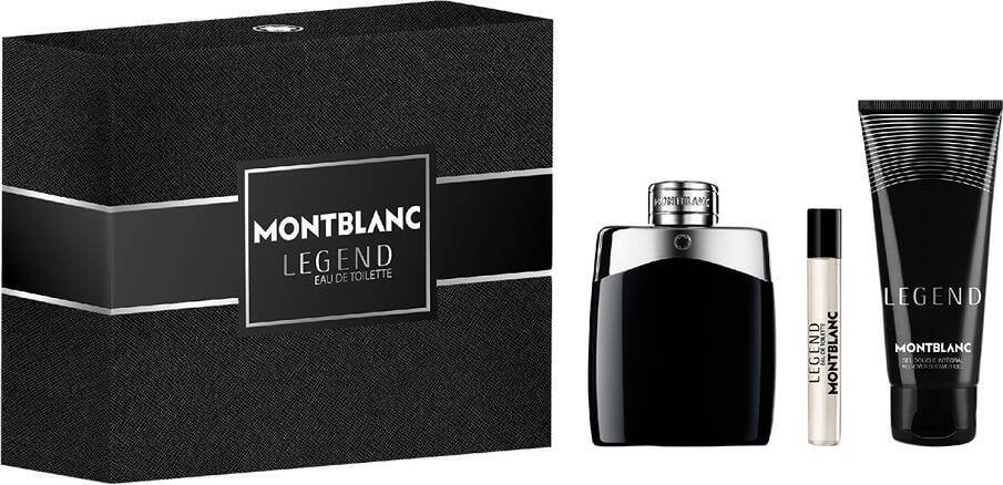 Mont Blanc SET MONT BLANC Legend EDT spray 100ml + MINATURA 7,5ml + SHOWER GEL 100ml