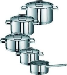 Rohe ROHE GERMANY CHIARA 5 elementowy , metalowe pokrywki, inukcja 250091-05 - DOSTAWA GRATIS 24h!!! towar w magazynie