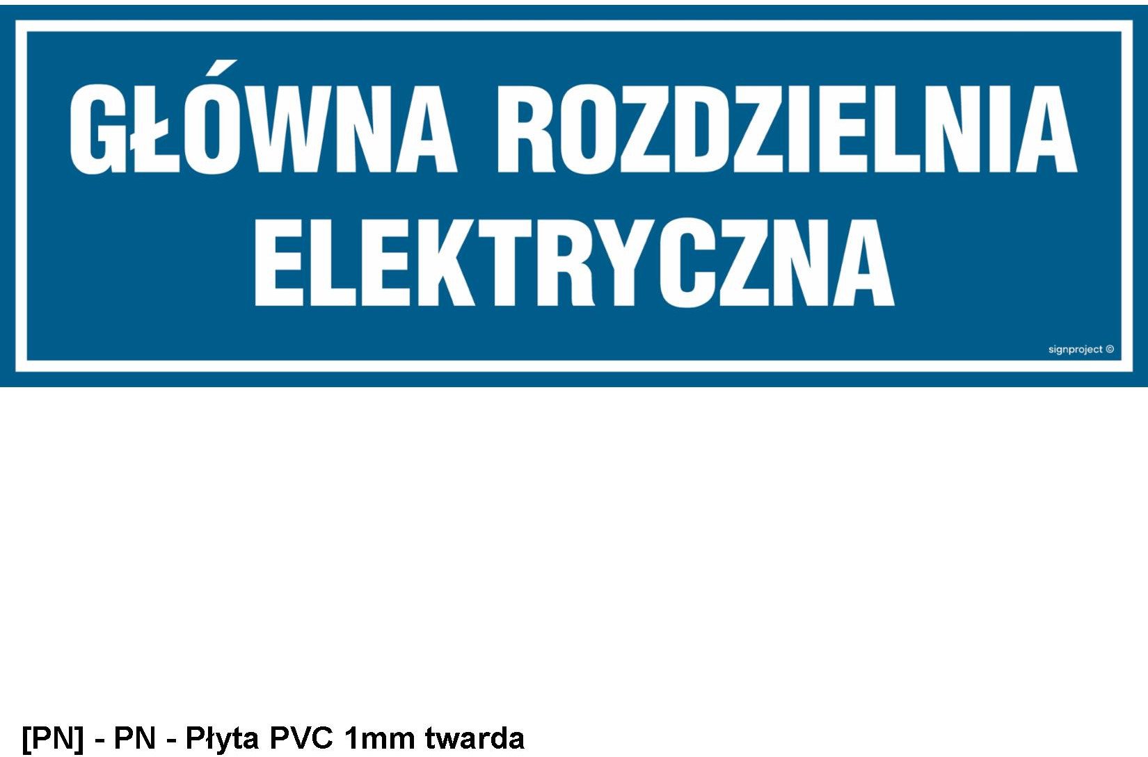 PA221 - Główna rozdzielnia elektryczna 600x200