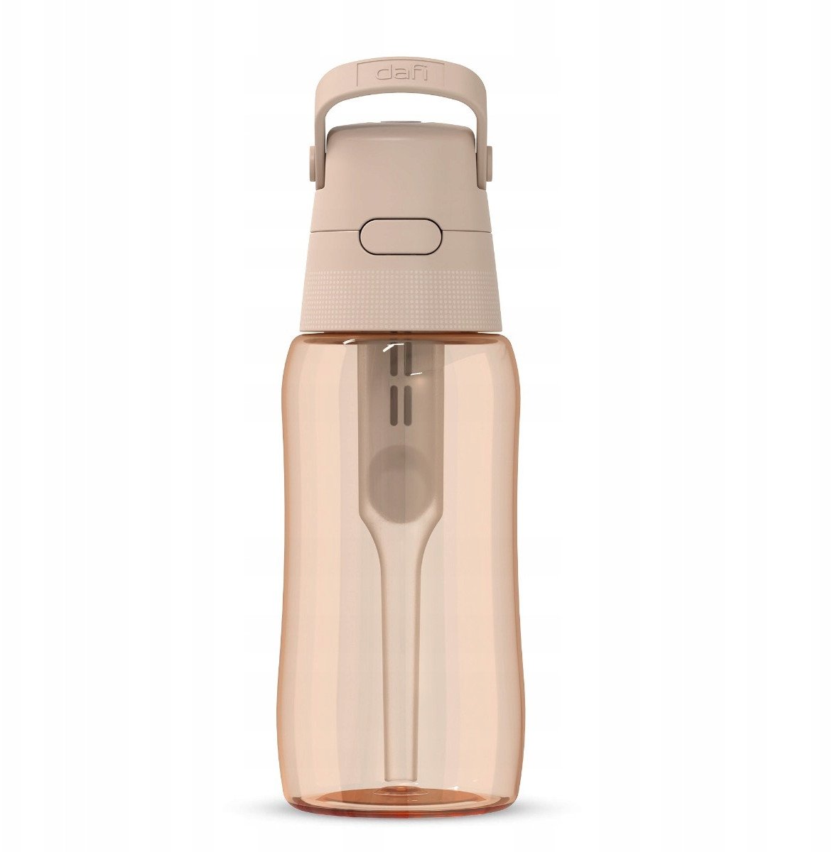 Butelka filtrująca Dafi SOLID cappuccino barwiona 0,5 l z filtrem