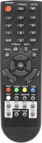 Pilot RTV do Ferguson Ariva T65/T650i RCU200 zamiennik (LX P857)