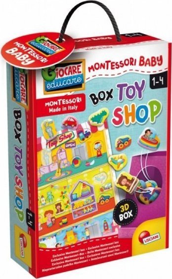 Lisciani LISCIANI MONTESSORI BABY PUDEŁKO - SKLEP Z ZABAWKAMI