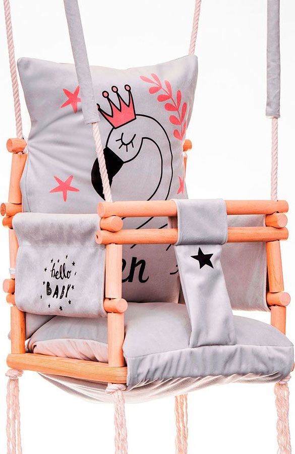 Huśtawka Elior Huśtawka dla dziecka Alwa 3w1 - łabędź (E11330)