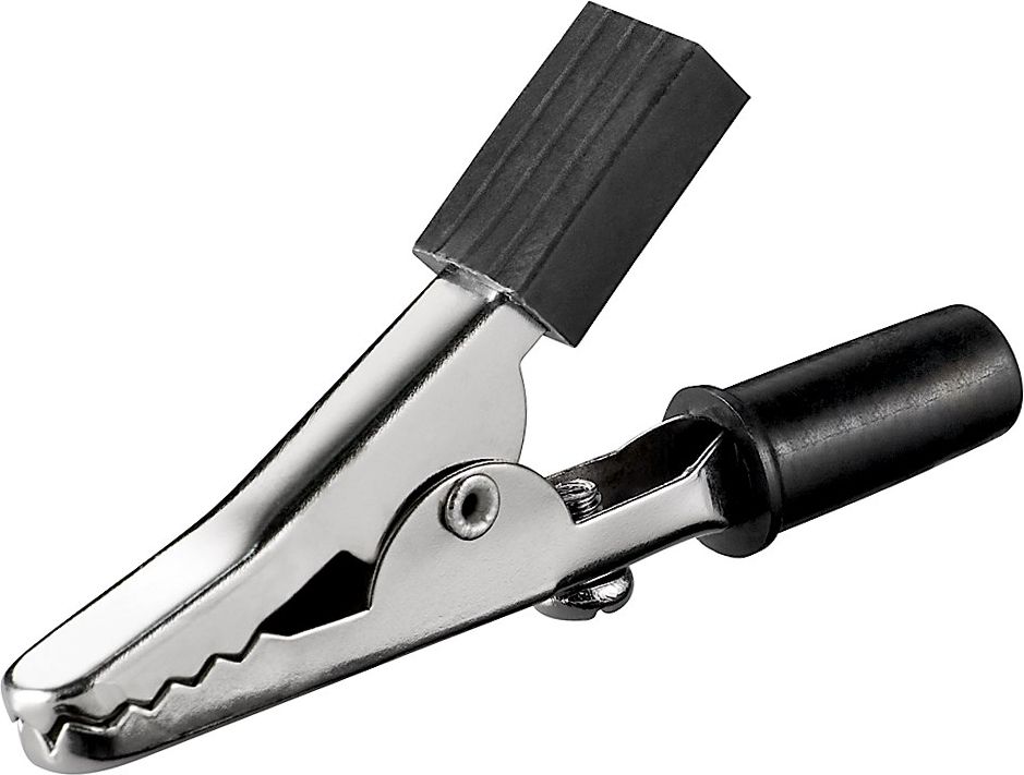 Goobay Krokodylek czarny 45mm (11414)