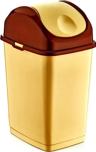 Pojemnik uchylny SLIM 18 L- beżowy 290x235x461 mm