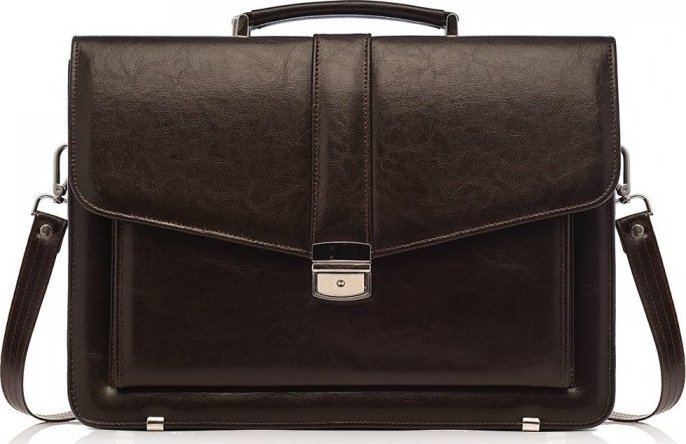 SKÓRZANA AKTÓWKA TECZKA NA DOKUMENTY SOLOME MILFORD