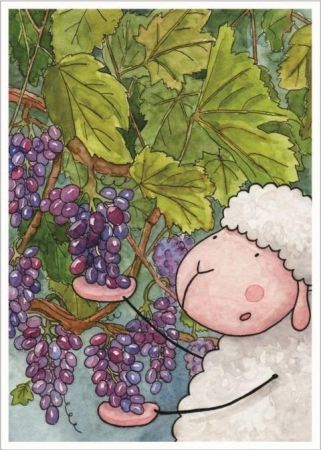 Szaron Pocztówka z kolorowanką - Ja jestem prawdziwą