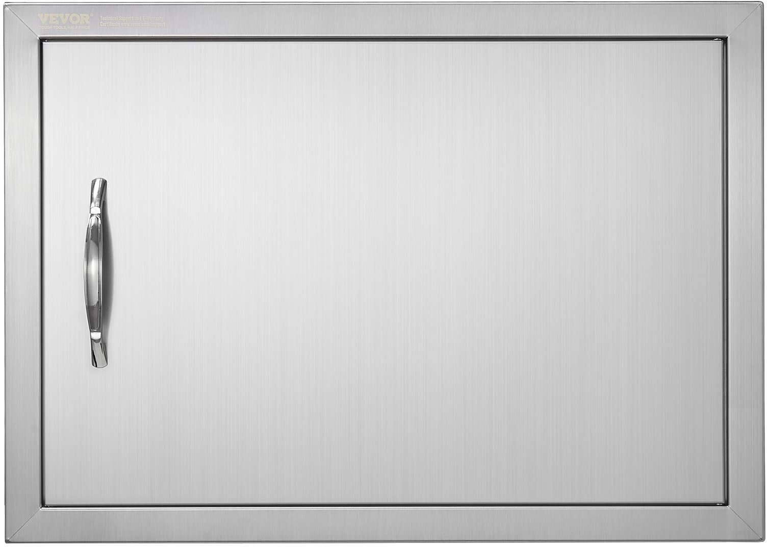 Drzwi do Grilla ze Stali Nierdzewnej 43x61x4cm