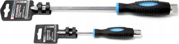 Forsage Śrubokręt krzyżakowy siłowy magnesowa "Profi" S2 PH3.0x150mm,