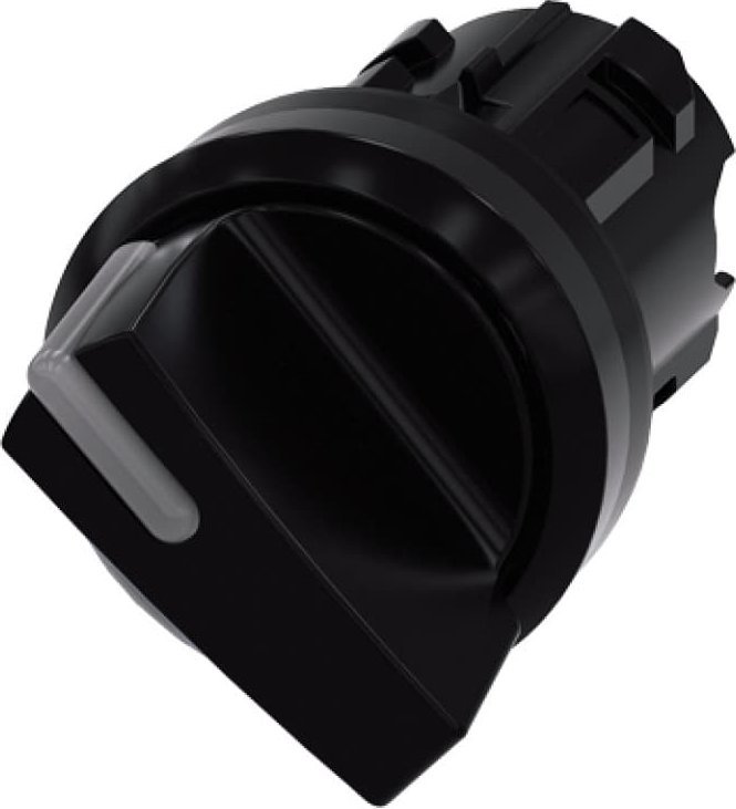 Siemens Napęd przełącznika 2 położeniowy czarny bez samopowrotu 3SU1002-2BF10-0AA0