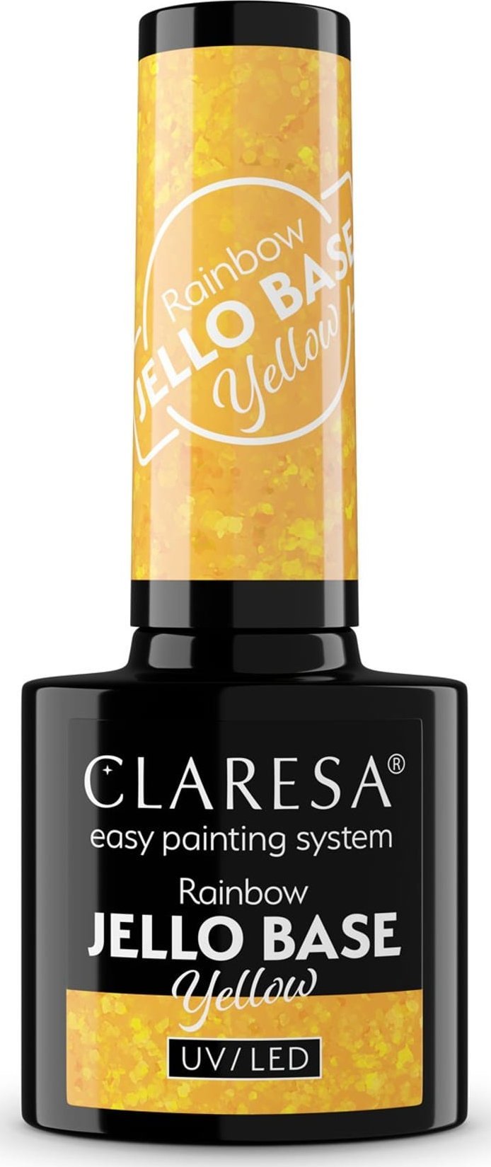 Claresa CLARESA Rainbow Jello Base Baza hybrydowa - Yellow 5 g