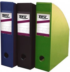 Idest Pojemnik na Czasopisma PCV A4/70 Czarny