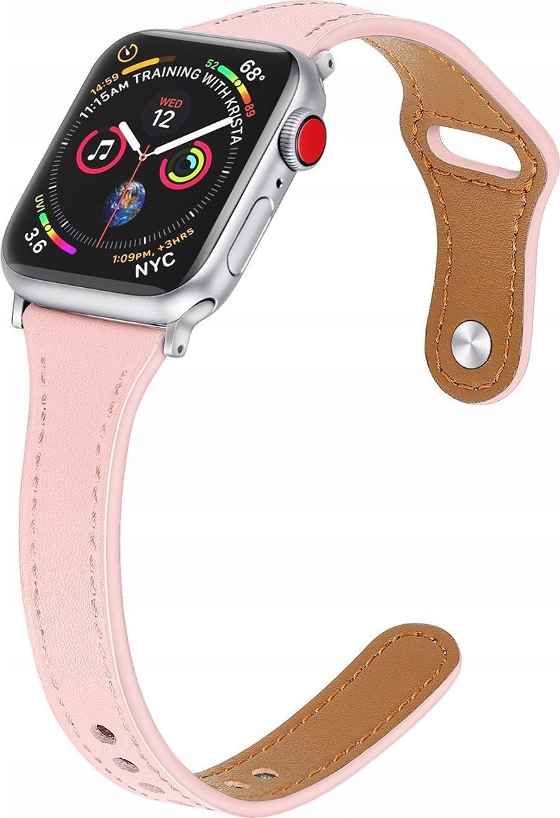PASEK SKÓRZANY do APPLE WATCH 1 2 3 4 5 6 7 SE