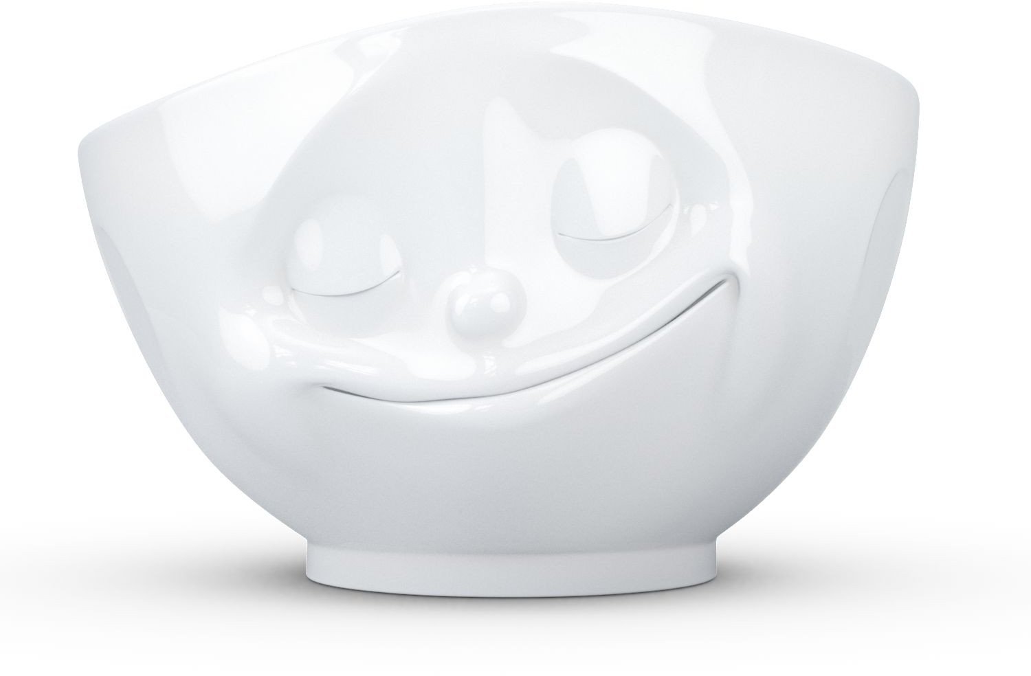 FIFTYEIGHT Schale 1000ml - Glücklich weiß