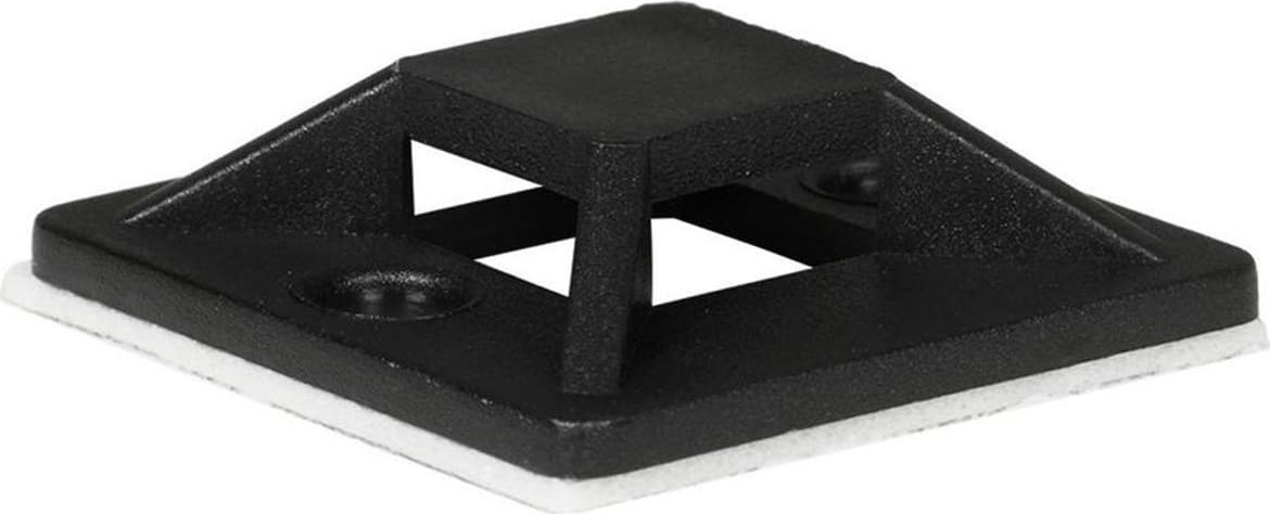 Organizer ProXtend ProXtend Self Adhesive Cable Clips 25mm x 25mm Black 50pcs in a bag