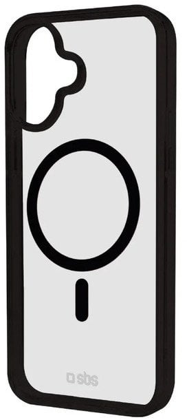 SBS Mag Frame etui na iPhone 16 Plus z MagSafe - Czarne standard