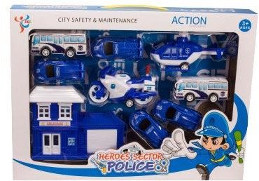 TOY SET POLICE JKL-02A