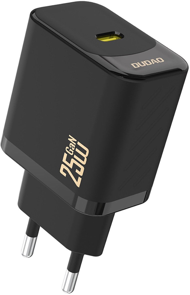 Ładowarka sieciowa 25W GaN USB-C - czarna Ładowarka sieciowa 25W GaN USB-C - czarna