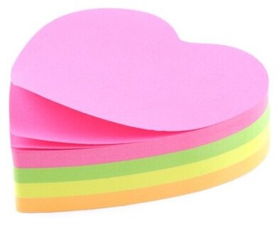 MP PN817-02 HEART karteczki samoprzylepne 70x70mm 200k