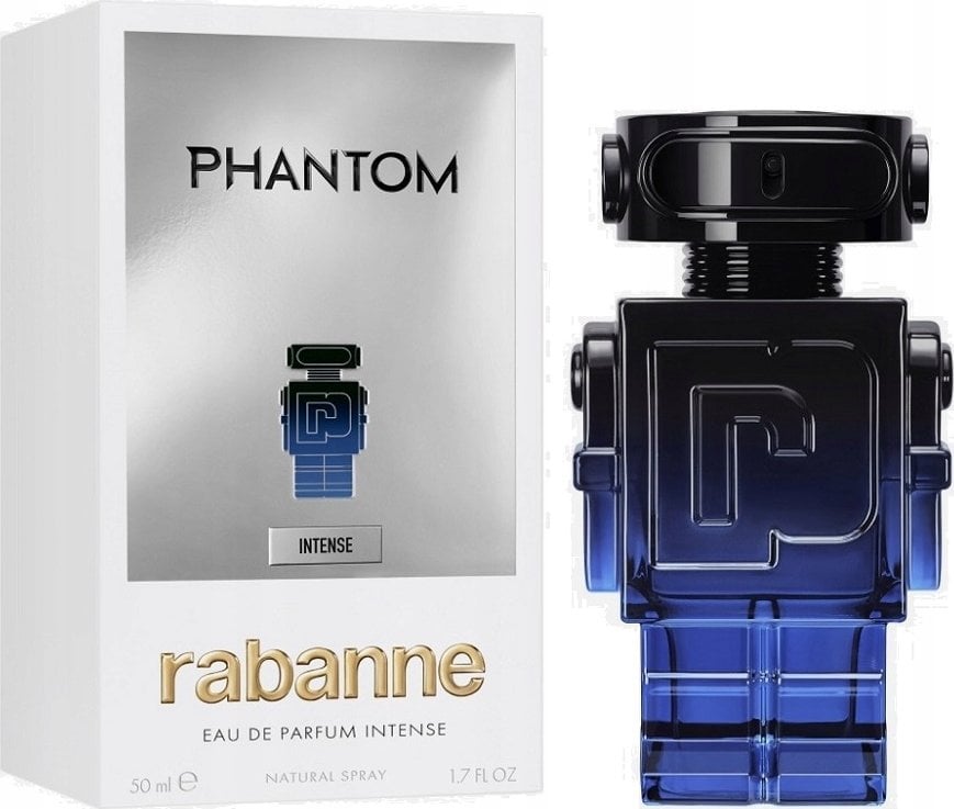 Paco Rabanne Paco Rabanne Phantom Intense Eau De Perfume Purškiklis, 50 ml