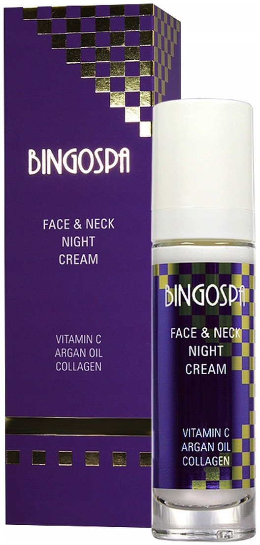 BINGOSPA Krem do twarzy i szyi na noc 50g