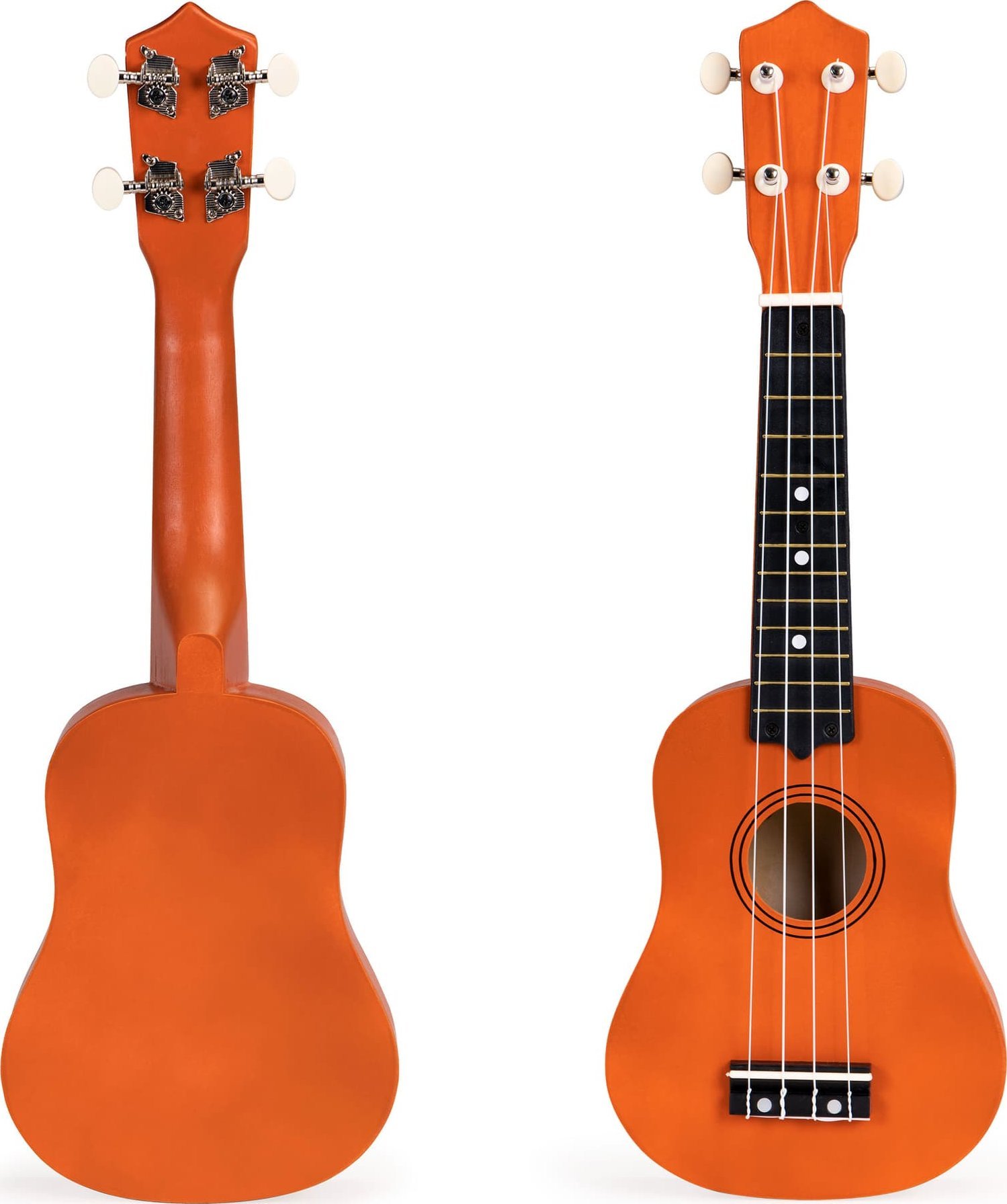 Ecotoys Gitara ukulele dla dzieci drewniana 4 struny nylonowe ECOTOYS