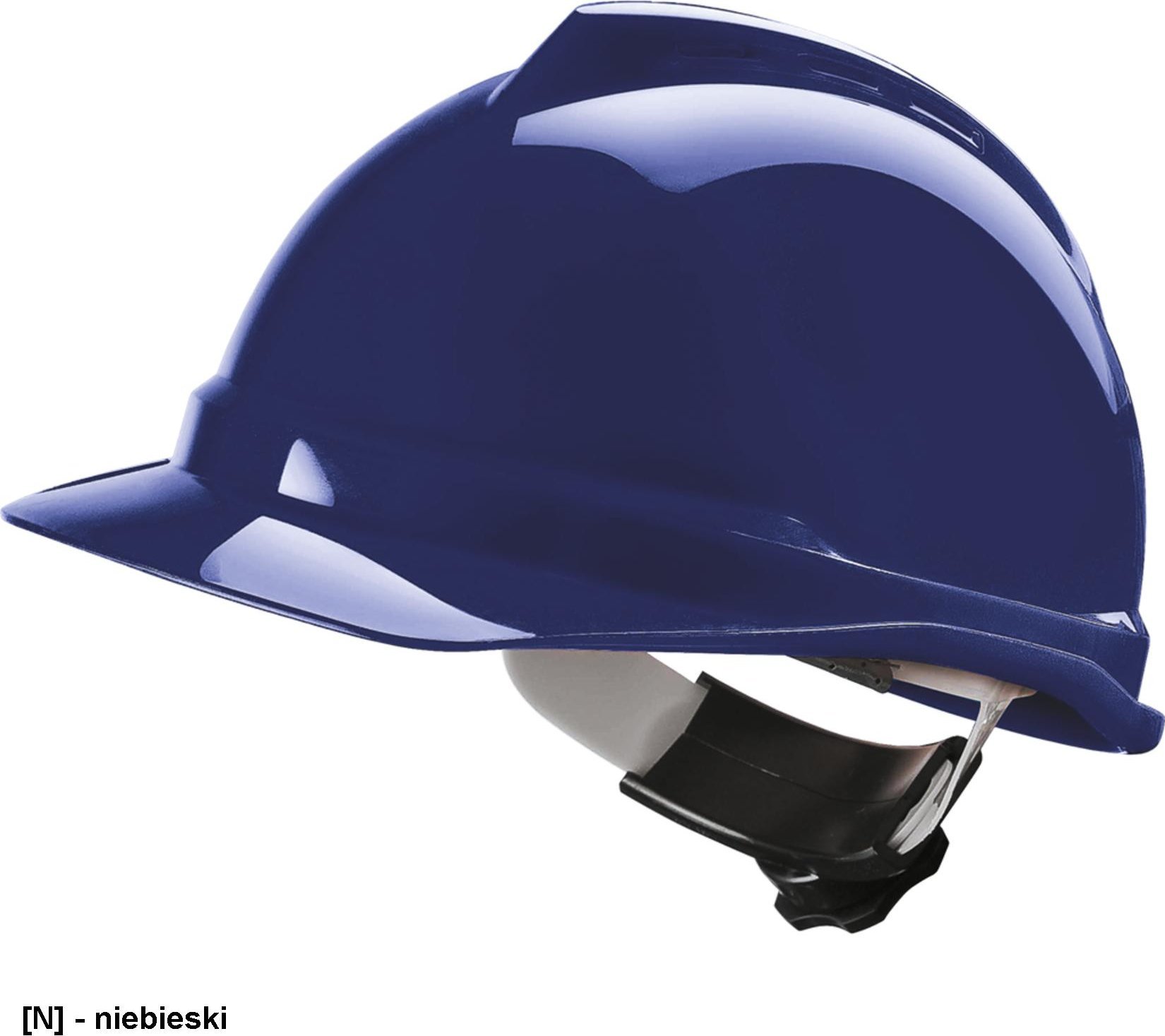 R.E.I.S. MSA-KAS-VG500 - Hełm V-GARD 500 wykonany z tworzywa ABS - żółty