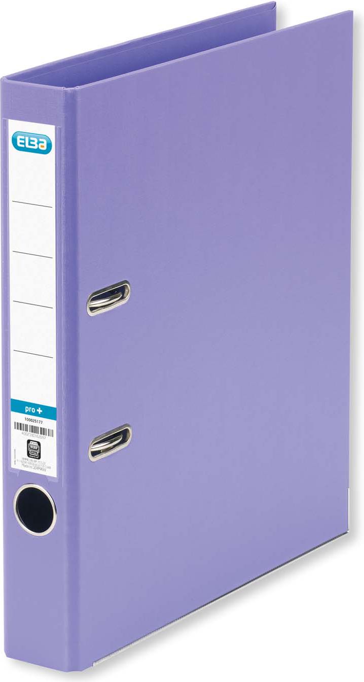 Segregator Elba Pro+ dźwigniowy A4 50mm fioletowy (100202100)
