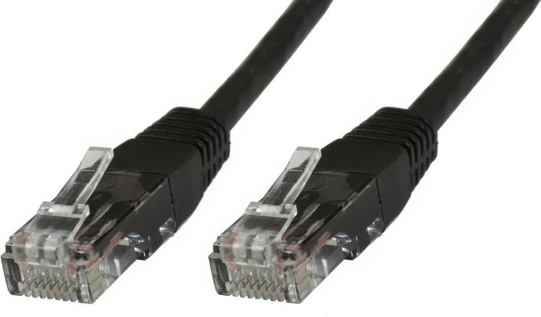 MicroConnect RJ-45/RJ-45 kat.6 U/UTP Czarny 1.5m (UTP6015S)