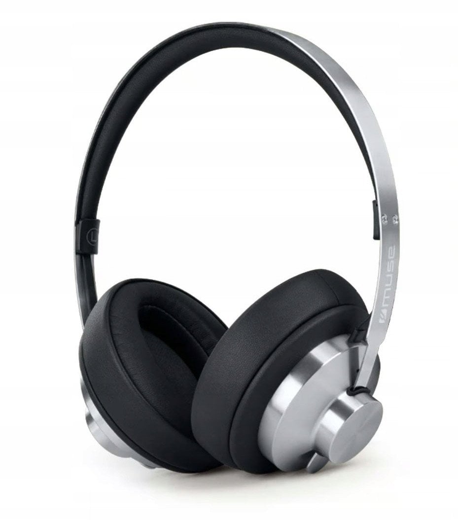 Muse Stereo Headphones | M-298 SBL | Bluetooth | ANC | Black/Silver