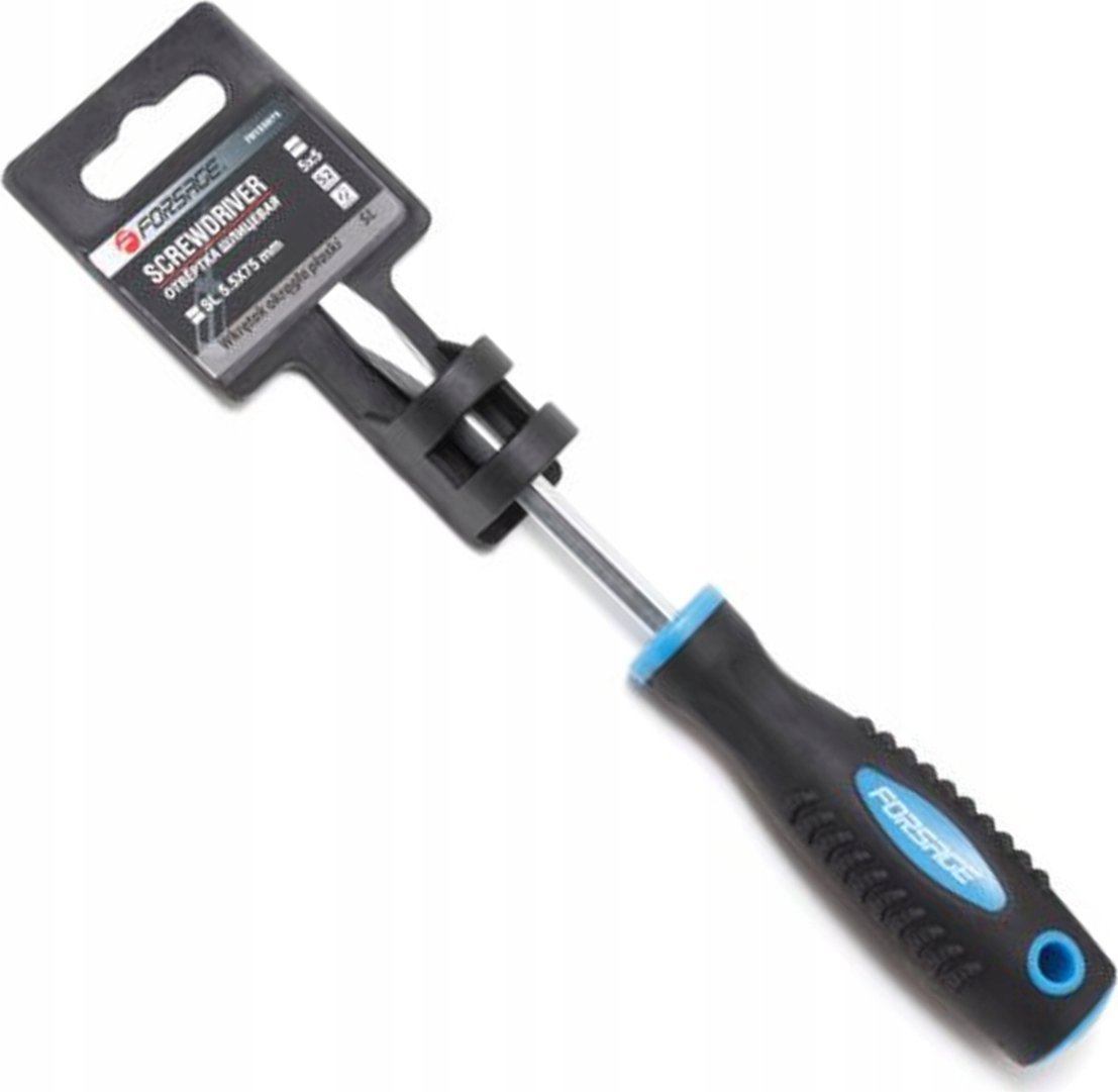 Forsage Śrubokręt szczelinowy magnetyczny"Profi" S2 SL6.5x125mm,