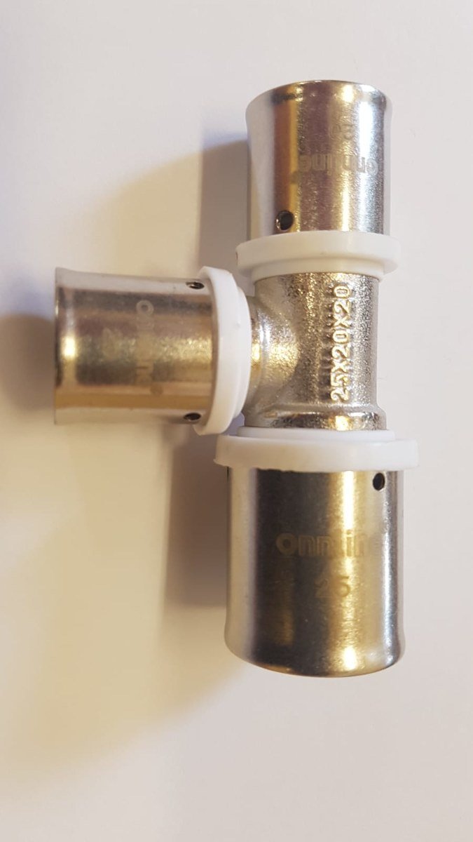 Onnline Trójnik redukcyjny zaprasowywany 63x40x63 mm, Onnline