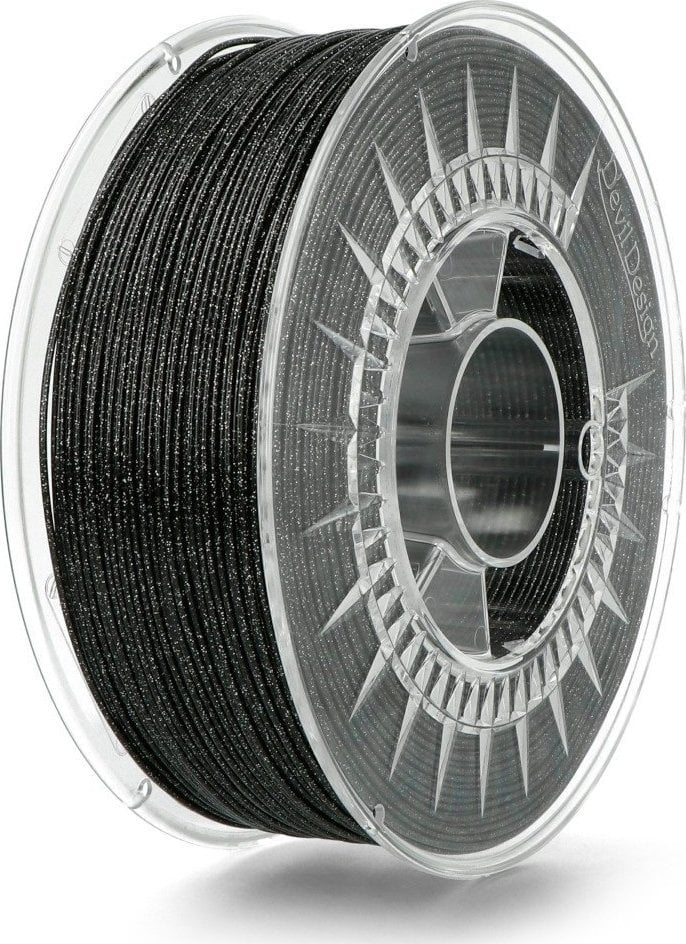 Devil Design DEVIL DESIGN 05902280031895 filament PLA GALAXY BLACK 1.75mm 1kg