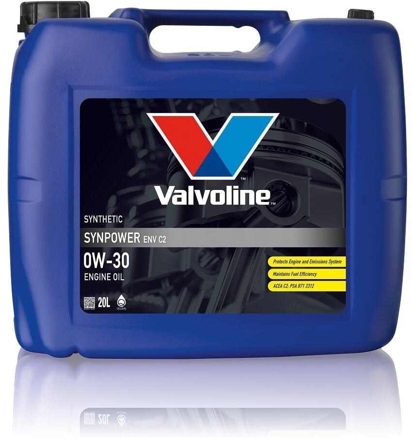 Valvoline Alyva varikliui SYNPOWER ENV C2 0W30 20L, Valvoline