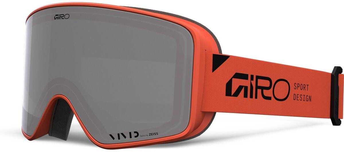 Giro Gogle zimowe METHOD ORANGE STACKED (Cylindrical) (Lustrzana szyba kolorowa VIVID-Carl Zeiss ONYX 8-18% S3 + Lustrzana szyba kolorowa VIVID-Carl Z