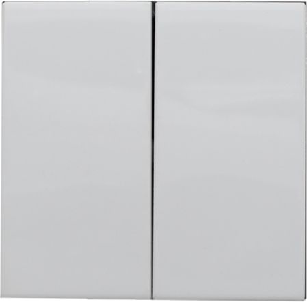 KOS KOS66 Klawisz podwójny 45x45 biały (660480)