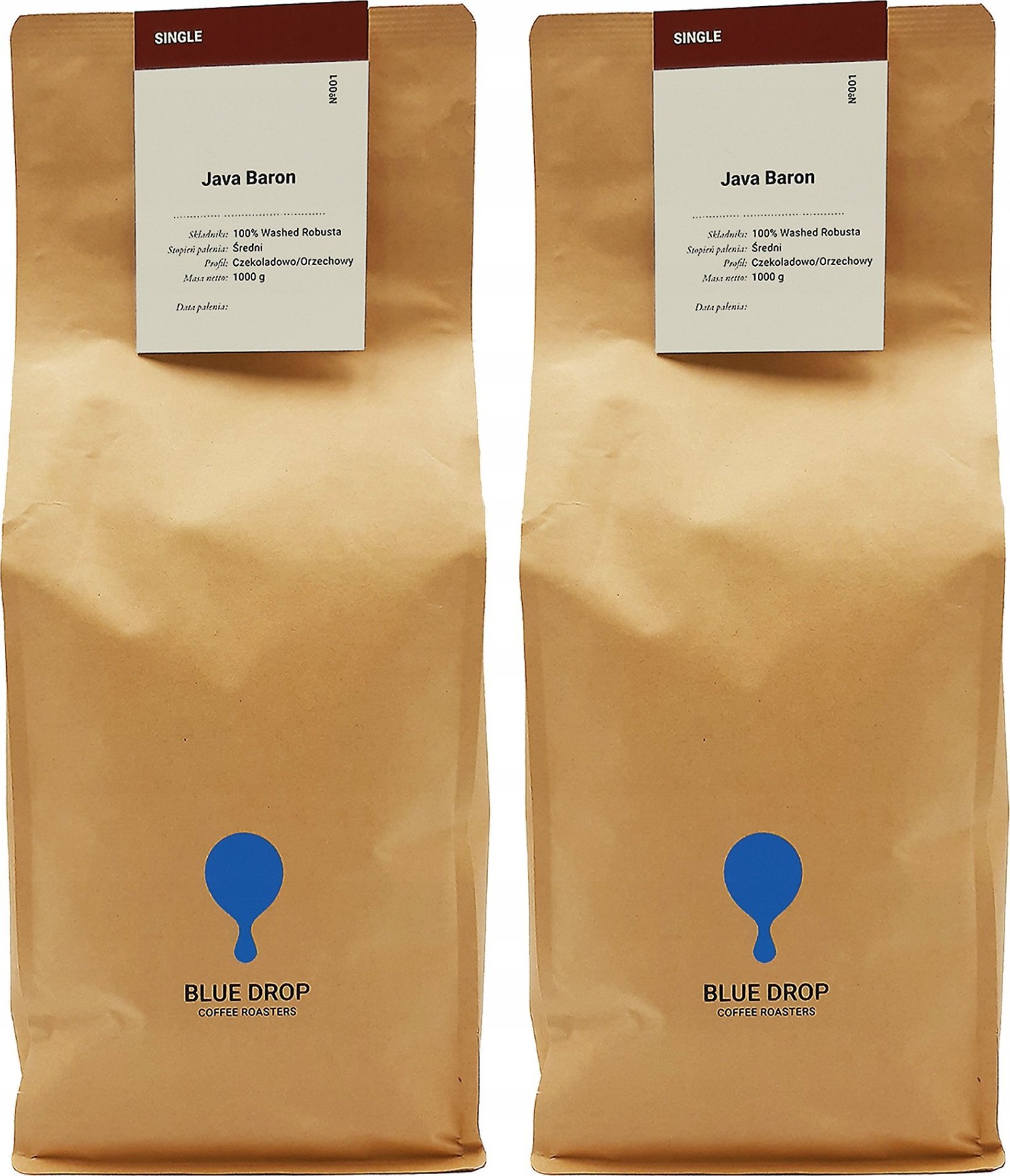 Kawa ziarnista Blue Drop Java Baron 2 kg